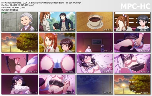 1LDK JK Ikinari Doukyo Micchaku! Hatsu Ecchi! 08