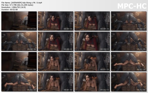 [AXENANIM] Ada Wong x Mr. X