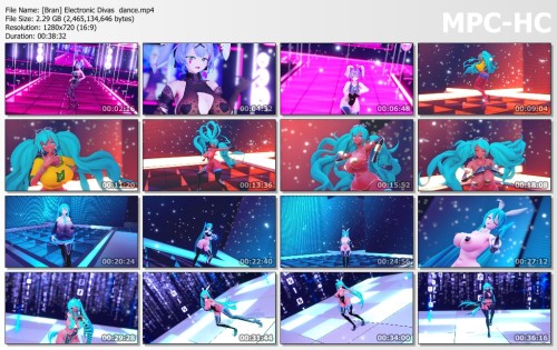[Bran] Electronic Divas　dance