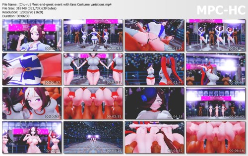 [Chu ru] Meet and greet event with fans Costume variations
