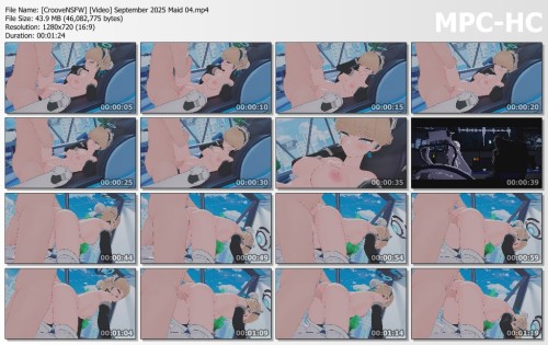 [CrooveNSFW] [Video] September 2025 Maid 04