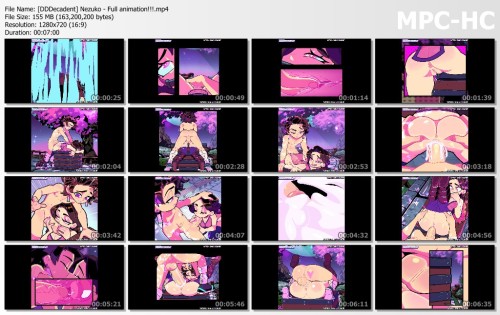 [DDDecadent] Nezuko Full animation!!!