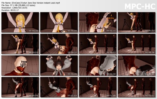 [EroCake] Evelyn Jane Doe Version instant Loss!