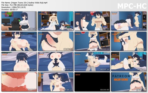 [Hagen Toons 18+] Audrey Visits Koji