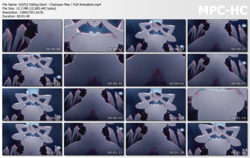 [KIZU] Falling Devil Chainsaw Man｜Full Animation