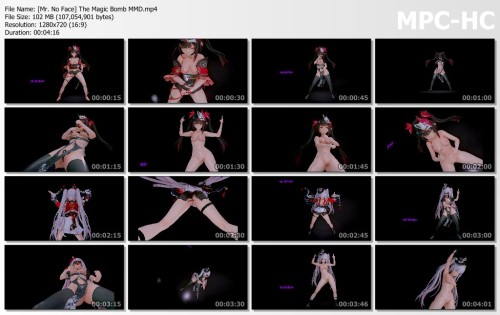 [Mr. No Face] The Magic Bomb MMD