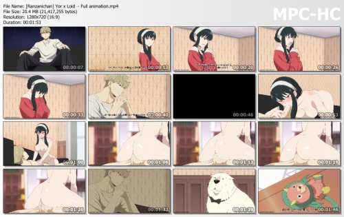 [Ranzanichan] Yor x Loid Full animation