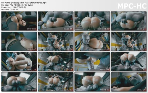 [Rigid3d] Ada x Futa Tyrant Finished