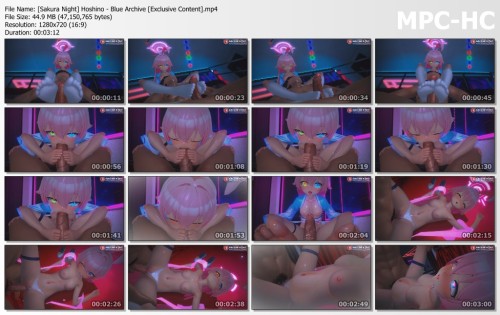 [Sakura Night] Hoshino Blue Archive [Exclusive Content]
