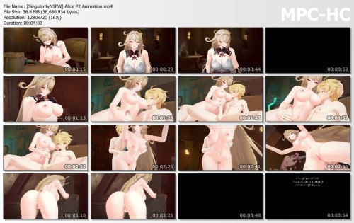 [SingularityNSFW] Alice P2 Animation