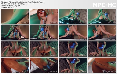 [TR Sensual Studio] Freja O Pose! [Animation]