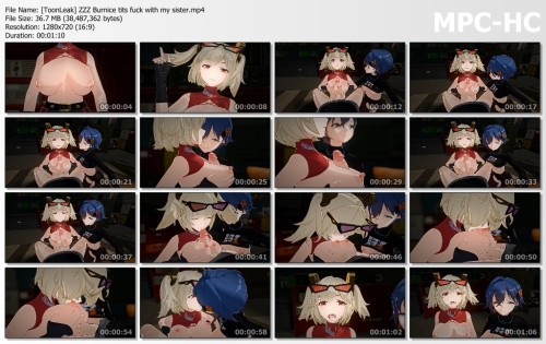 [ToonLeak] ZZZ Burnice tits fuck with my sister