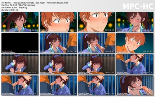 [Totonito] Chizuru Finally Took Action Animation Release