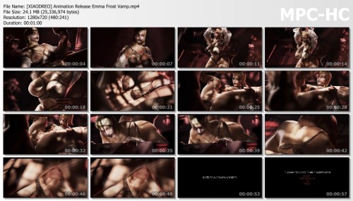[XIAODREO] Animation Release Emma Frost Vamp