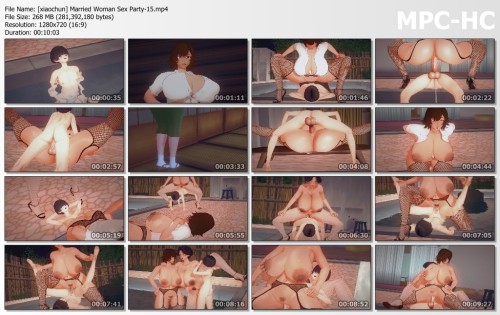 [xiaochun] Married Woman Sex Party 15